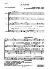 Sebastian Yradier Notenblätter La Paloma