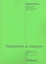 Alfred Prinz Notenblätter Concerto à 5 für 3 Klarinetten