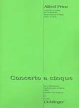 Alfred Prinz Notenblätter Concerto à 5 für 3 Klarinetten