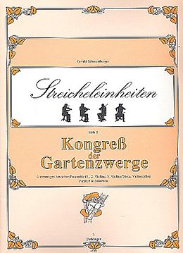 Gerald Schwertberger Notenblätter Kongress der Gartenzwerge