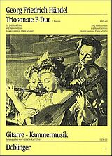 Georg Friedrich Händel Notenblätter Triosonate F-Dur HWV405 für
