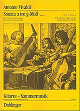 Antonio Vivaldi Notenblätter Sonata a tre g-Moll RV72 für 2 Violinen