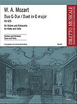 Wolfgang Amadeus Mozart Notenblätter Duo G-Dur KV423
