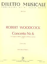 Robert Woodcock Notenblätter Konzert C-Dur Nr.6 für 2 Sopranblockflöten