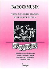  Notenblätter Barockmusik 14 leichte Spielsätze