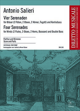 Antonio Salieri Notenblätter 4 Serenaden