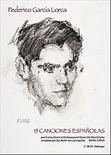 Federico García Lorca Notenblätter 15 Canciones Espanolas für