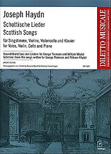 Franz Joseph Haydn Notenblätter Schottische Lieder (Auswahl) für Gesang