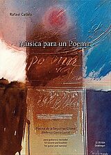 Rafael Catalá Notenblätter Música para un Poema für Gitarre