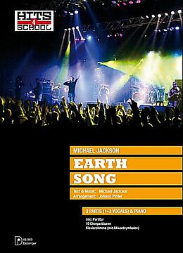 Michael Jackson Notenblätter Earth Song für 1-3 Stimmen (gem Chor)
