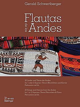  Notenblätter Flautas de los Andesfür 1-2 Sopranblockflöten