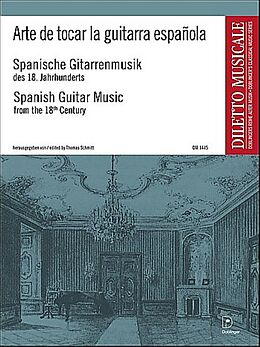  Notenblätter Spanische Gitarrenmusik des 18. Jahrhunderts
