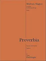 Wolfram Wagner Notenblätter Proverbia