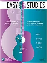 Stefan Oser Notenblätter Easy Studies für akustische und elektrische