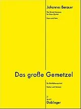 Johannes Berauer Notenblätter Das grosse Gemetzel
