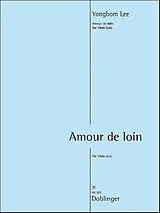 Yongbom Lee Notenblätter Amour de loin