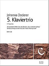 Johanna Doderer Notenblätter Trio Nr.5 DWV110