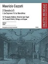 Maurizio Cazzati Notenblätter 2 Sonate a 5
