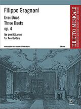 Filippo Gragnani Notenblätter 3 Duos op.4