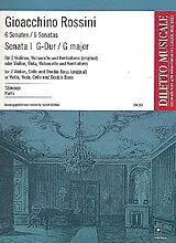 Gioacchino Rossini Notenblätter Sonata G-Dur Nr.1