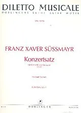 Franz Xaver Süssmayr Notenblätter Konzertsatz D-Dur