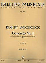 Robert Woodcock Notenblätter Konzert a-Moll Nr.4