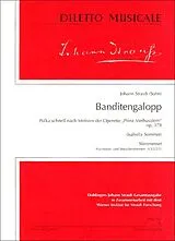 Johann (Sohn) Strauss Notenblätter BANDITENGALOPP NACH MOTIVEN DER