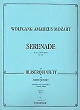 Wolfgang Amadeus Mozart Notenblätter Serenade Es-Dur KV375