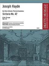 Franz Joseph Haydn Notenblätter Sinfonie D-Dur Nr.42 Hob.I-42