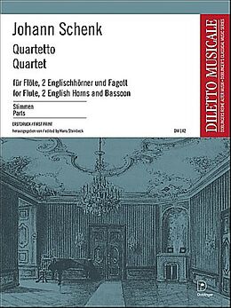 Johann Baptist Schenk Notenblätter Quartetto für Flöte