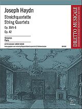 Franz Joseph Haydn Notenblätter Streichquartette op.33,1-6 und op.42