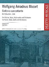 Wolfgang Amadeus Mozart Notenblätter Sinfonia concertante KV320e (Anh104)