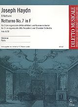 Franz Joseph Haydn Notenblätter Notturno F-Dur Nr.7 Hob.II-28