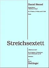 Daniel Hensel Notenblätter Klärchens Lied op.20 für 2 Violinen