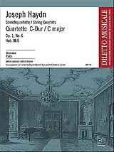 Franz Joseph Haydn Notenblätter Streichquartett C-Dur op.1,6 HOB.III-6