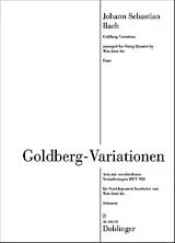 Johann Sebastian Bach Notenblätter Goldbergvariationen BWV988