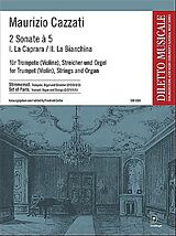 Maurizio Cazzati Notenblätter 2 Sonate a 5