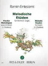 Ramin Entezami Notenblätter Melodische Etüden Band 1