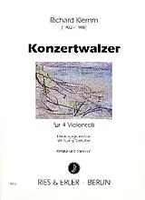 Richard Klemm Notenblätter Konzertwalzer