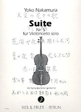 Yoko Nakamura Notenblätter Suite Nr.5 für Violoncello
