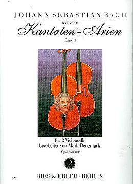 Johann Sebastian Bach Notenblätter Kantaten-Arien Band 1