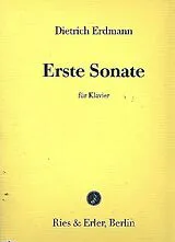Dietrich Erdmann Notenblätter Sonate Nr.1