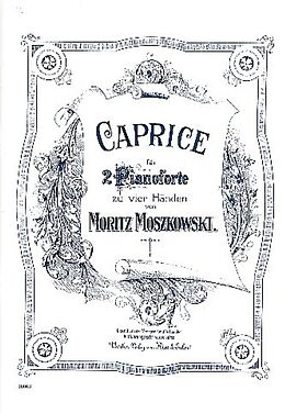 Moritz Moszkowski Notenblätter Caprice für 2 Klaviere