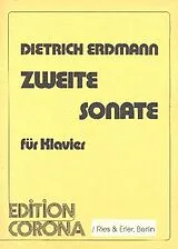 Dietrich Erdmann Notenblätter Sonate Nr.2