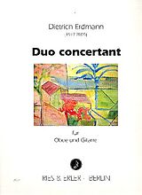 Dietrich Erdmann Notenblätter Duo concertant für Oboe und Gitarre