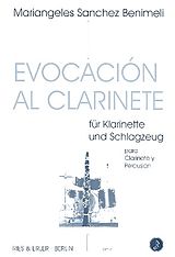 Mariangeles Sanchez Benimeli Notenblätter Evocación al clarinete für Klarinette