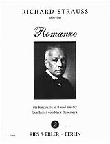 Richard Strauss Notenblätter Romanze in F
