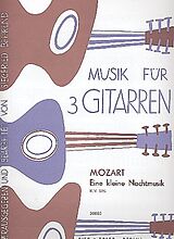 Wolfgang Amadeus Mozart Notenblätter Eine kleine Nachtmusik KV525
