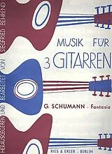 Gerhard Schumann Notenblätter Fantasia für 3 Gitarren