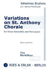 Johannes Brahms Notenblätter Variations on St. Anthony Chorale